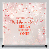 Lofaris Isnt She Onederful Custom 1st Birthday Backdrop